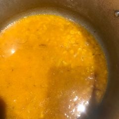 A picture of Chana daal tarka.
