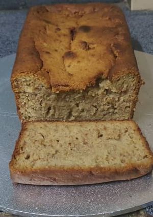 A picture of The Most Amazing Banana Cake Recipe.