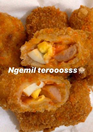 Foto resep Risoles Sosis Telur (Simple No Ribet)