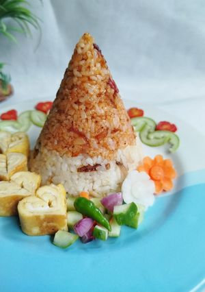Foto resep Nasi Goreng Merah Putih