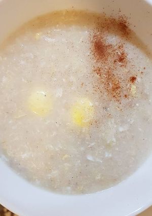 صورة لوصفة شوربة شوفان بالبيض