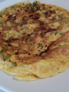 Una foto de Tortilla española cubanizada