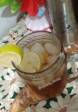 Foto resep Es Teh Lemon