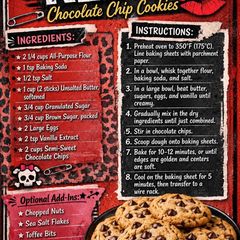 A picture of MissFits Rebel Chocolate Chip Cookies.