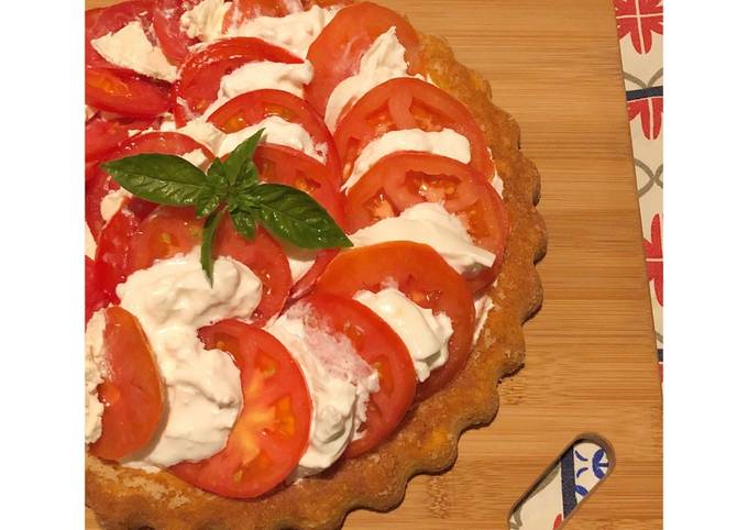 Crostata morbida Caprese (salata) 🍅