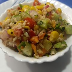 A picture of Veggies salad.