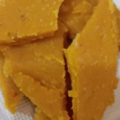 A picture of Besan Burfi.