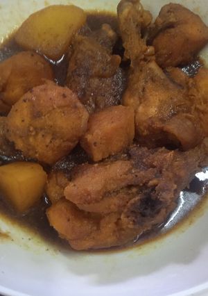 Gambar Ayam kicap lada hitam