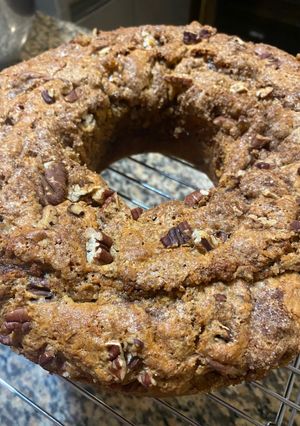 Una foto de Pecan streusel coffee cake