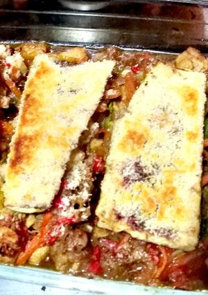 Una foto de Pizza de zapallito italiano