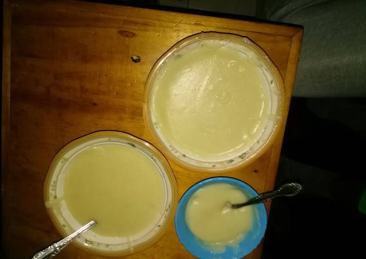Maize flour porridge