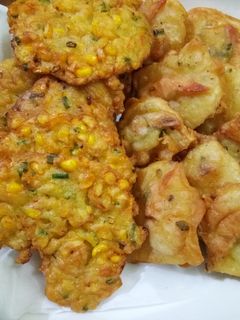 Foto resep Tahu gimbal udang VS bakwan jagung