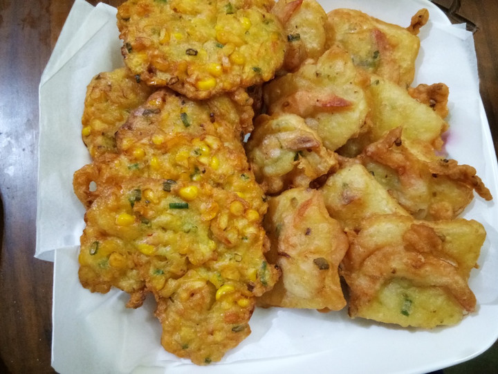 Cara Gampang Menyiapkan Tahu gimbal udang VS bakwan jagung, Sempurna