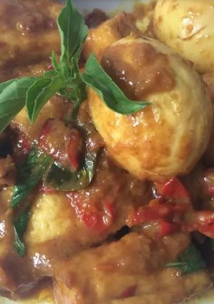 Foto resep Tahu Telur Kunyit Simple