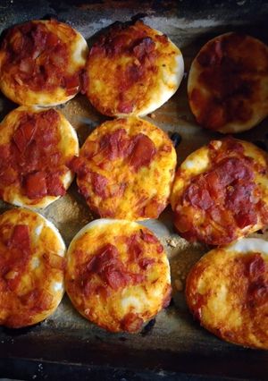 Una foto de Pizzetas fáciles
