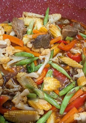 Gambar Daging Masak Paprik