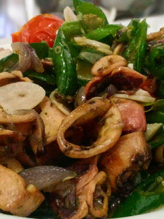 Foto resep Oseng Cumi Asin Lombok Ijo
