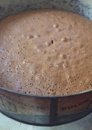 Una foto de Budín de chocolate