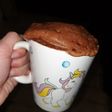 Mug cake sin huevo (se puede hacer vegan)