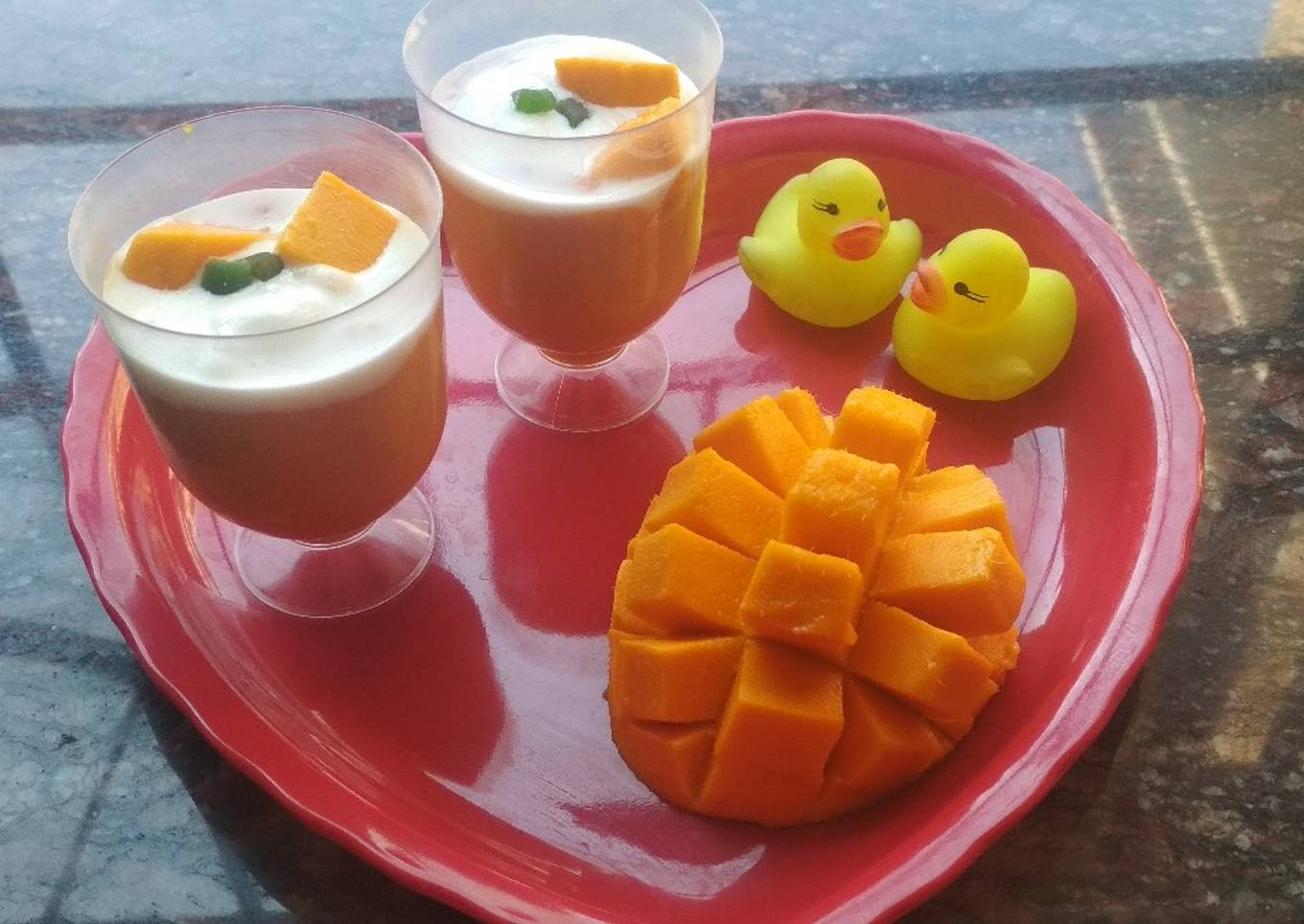 Mango milkshake