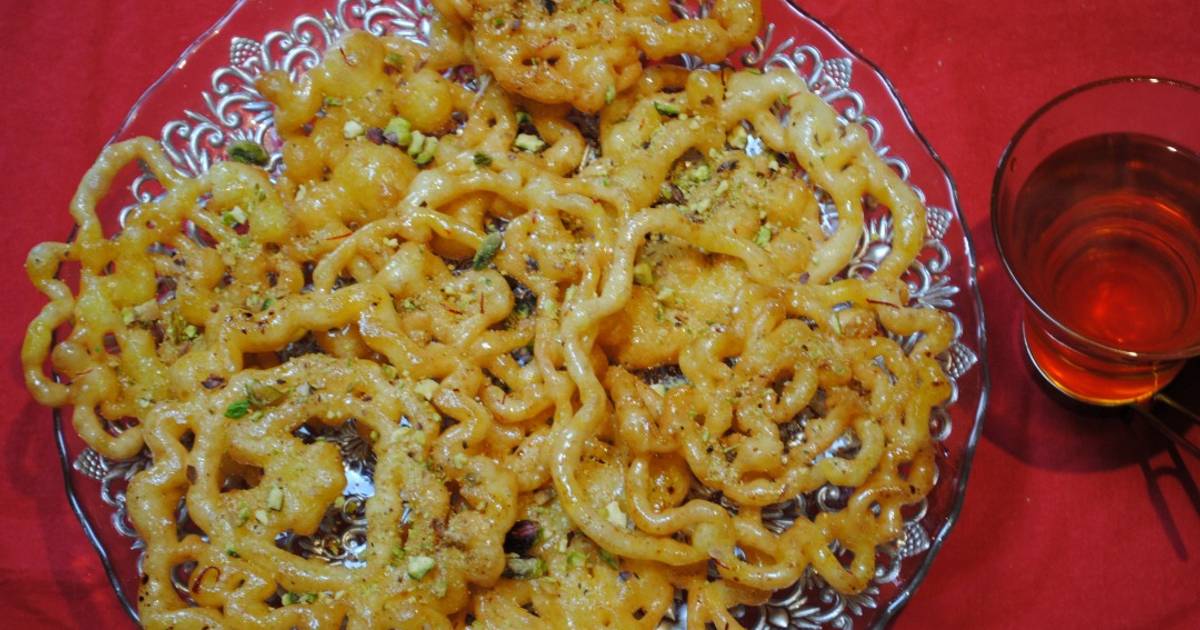 Persian Zulbia, زولبیا (Jalebi) Recipe by Rozina Dinaa Cookpad