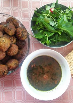 عکسی از دستور کوفته ریزه کرمانشاه