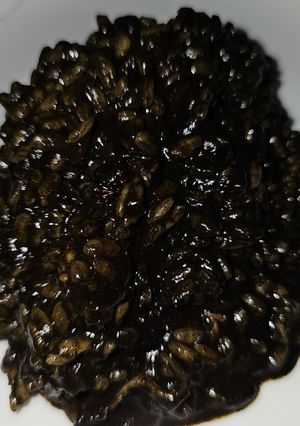 Foto principal de Arroz negro con pastas coreanas