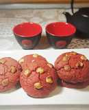 Red velvet cookies