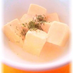 A picture of Super Creamy Koya Dofu Great for Diets or a Late-Night Snack.