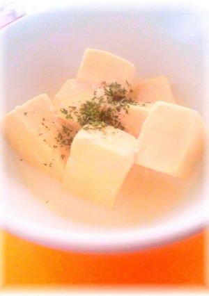 A picture of Super Creamy Koya Dofu Great for Diets or a Late-Night Snack.