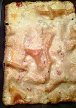 A picture of Alfredo Lasagna.