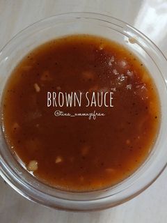 Foto resep BROWN SAUCE / SAOS STEAK