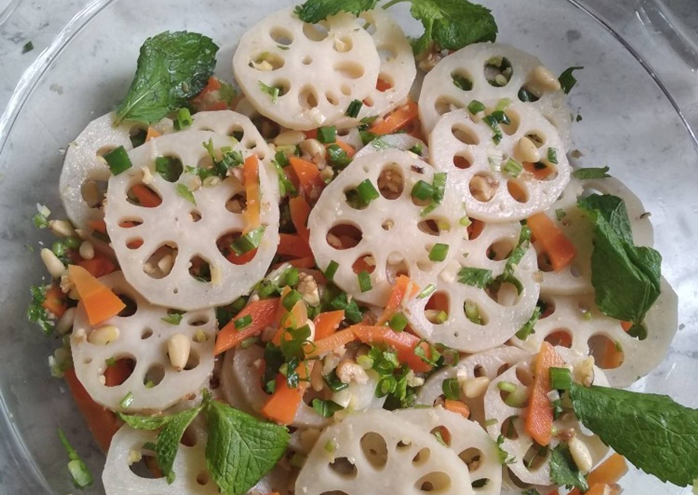 Lotus salad