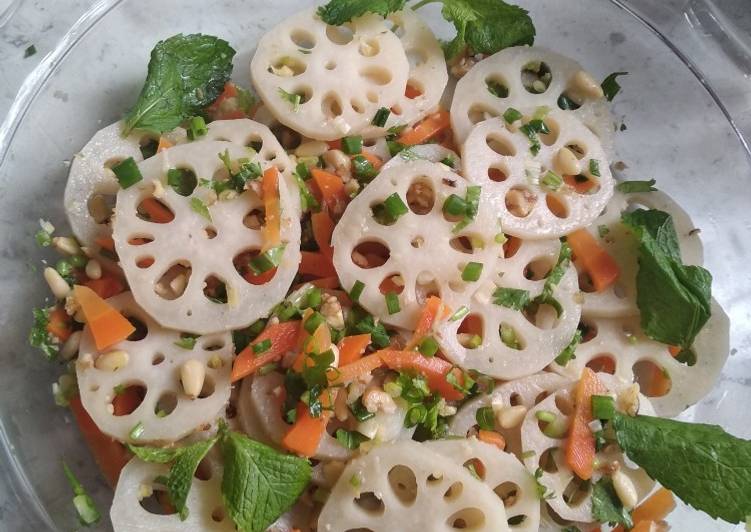 Step-by-Step Guide to Prepare Perfect Lotus salad