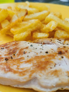 Una foto de Lomos de pavo a la plancha!!!
