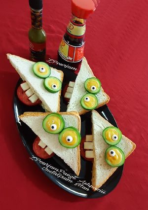 عکسی از دستور فینگر فود مرغ و قارچ 🥪