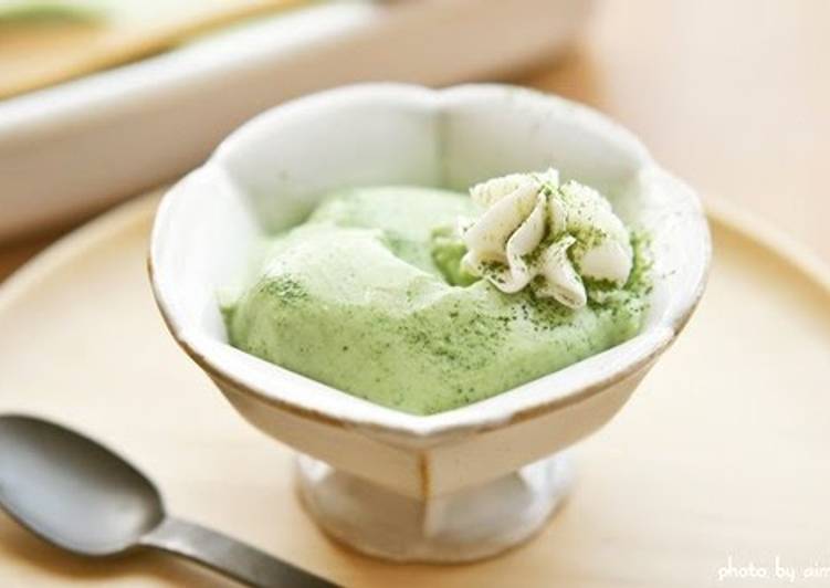 Melting Matcha Pudding