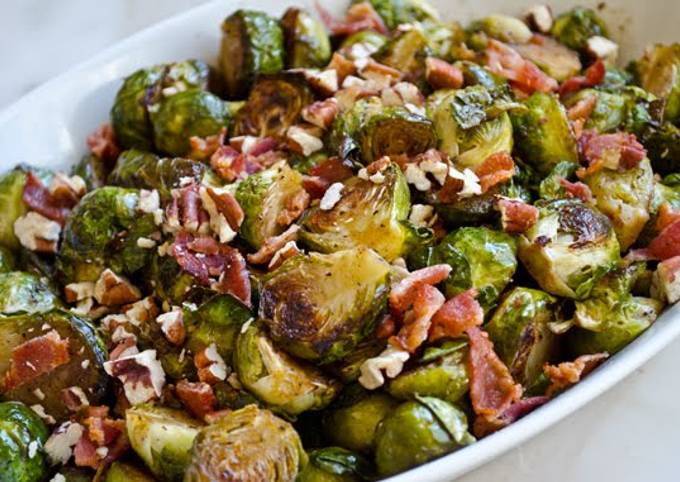 Steps to Make Quick Jens Holiday Brussels Sprout&#39;s