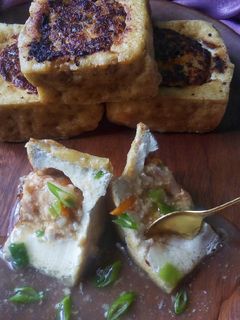 Foto resep Hakka Style Stuffed Tofu