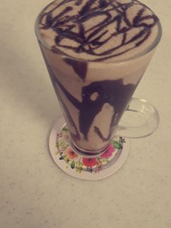 صورة لوصفة ميلك شيك شوكولاته