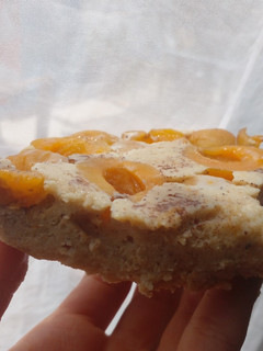 Una foto de Clafoutis de damasco - en microondas