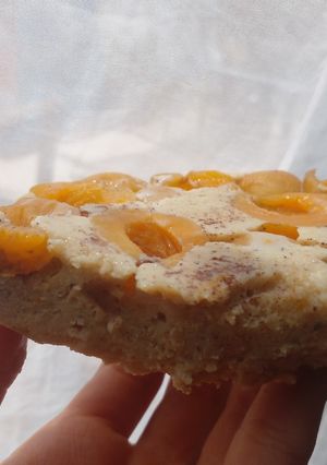 Una foto de Clafoutis de damasco - en microondas