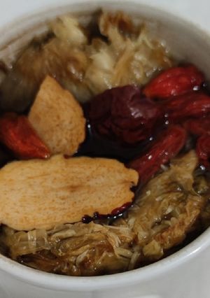 A picture of Wellness tea.