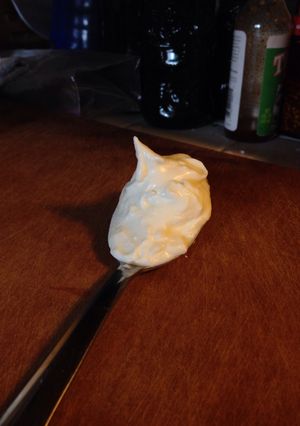 A picture of Flavor Infused Chèvre Whipped Cream.