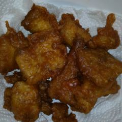 A picture of Battered fish.