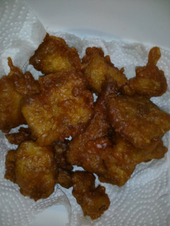 A picture of Battered fish.