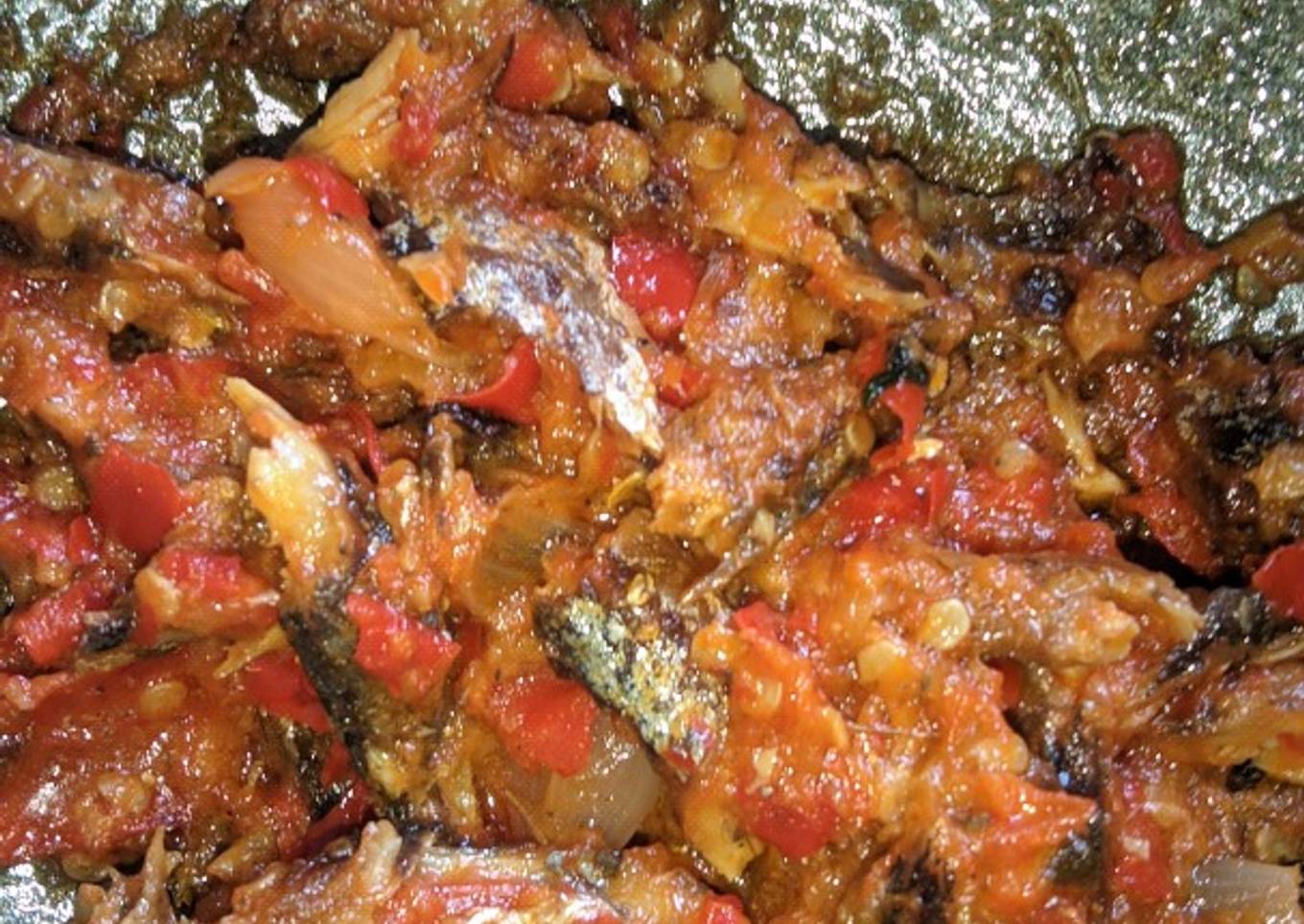 Sambal ikan pindang anak kos