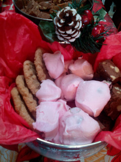 A picture of Sunshine's chocolate mint & meringue cookies.