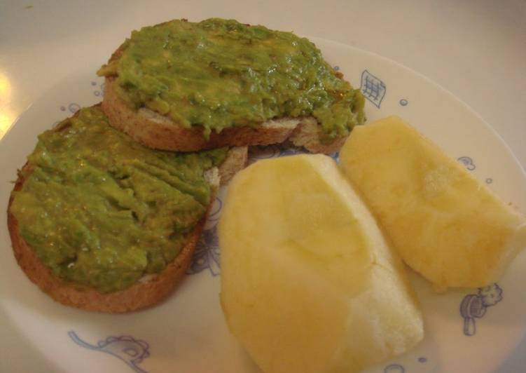 Simple Macrobiotic Avocado Toast