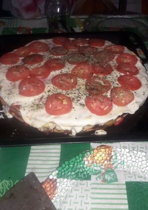 Una foto de Lomo pizza!!